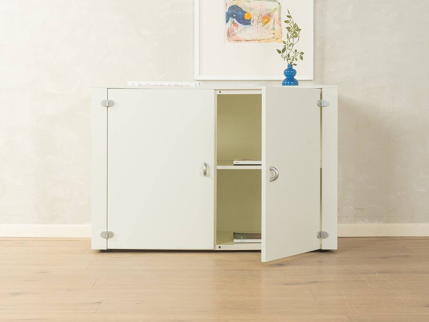 Interlübke sideboard with metal hinges, 1980s