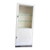 Vintage white industrial apothecary cabinet / display case