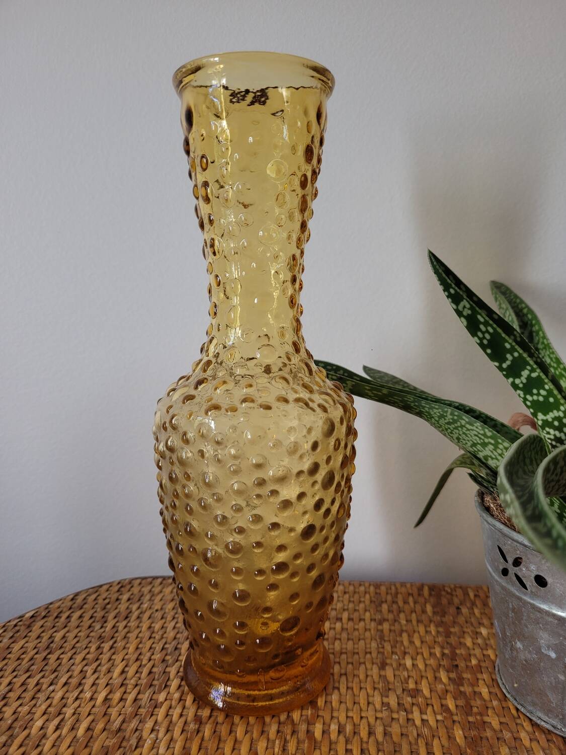 Vase ambré Empoli