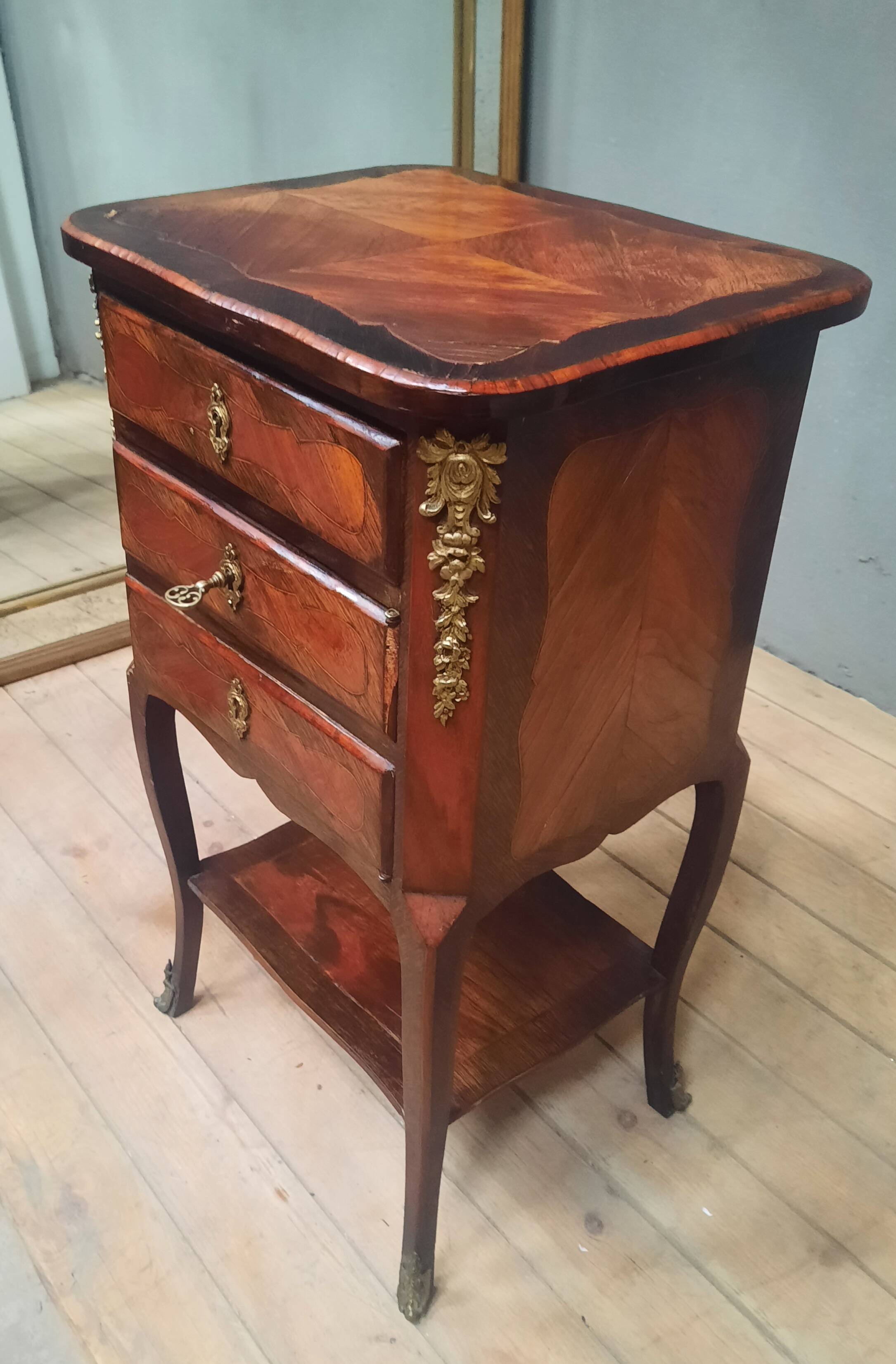 19th century Louis XV style bedside table