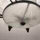 Large Art Deco Bronze Chandelier 1950’s