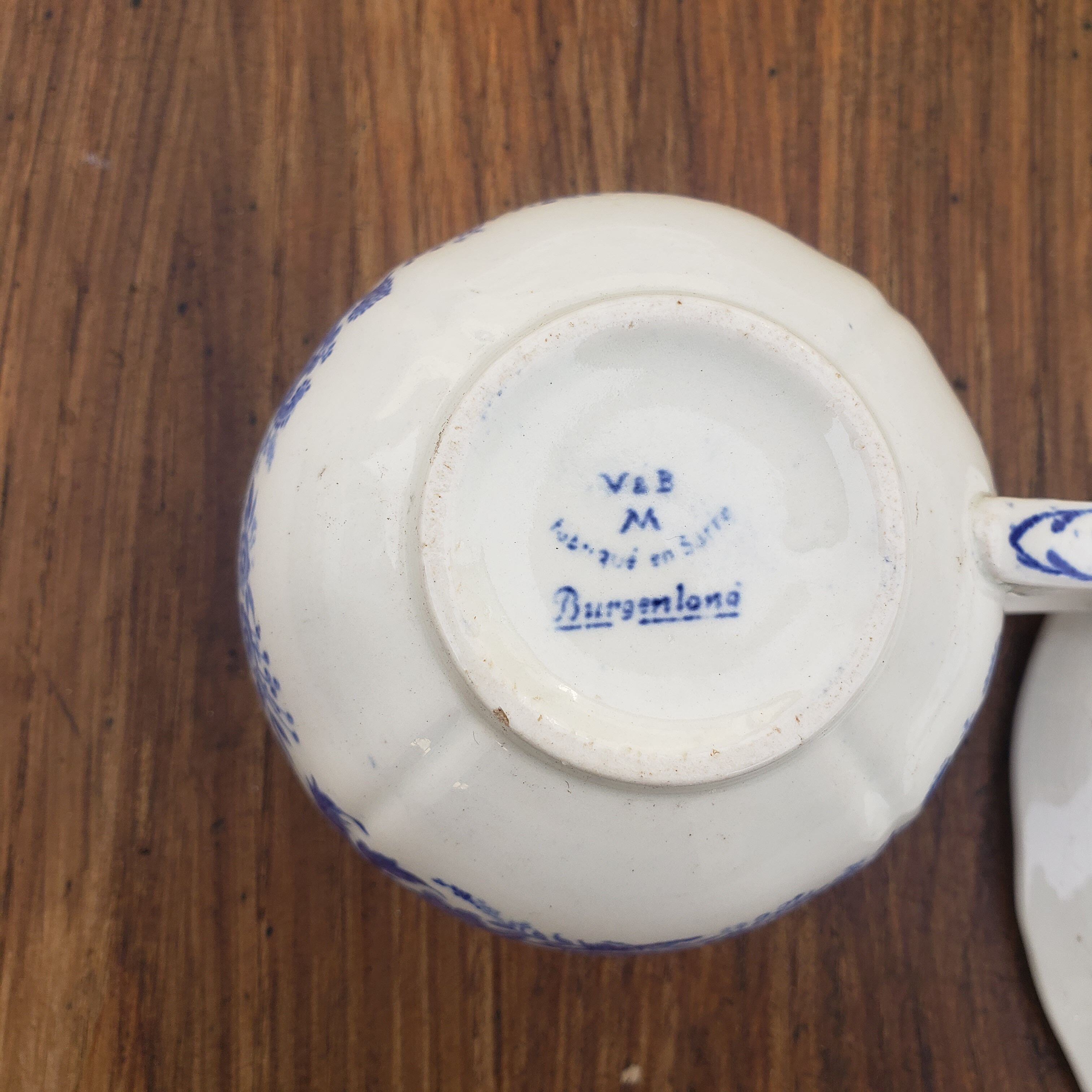 Villeroy tea cups and boch model Bungerland