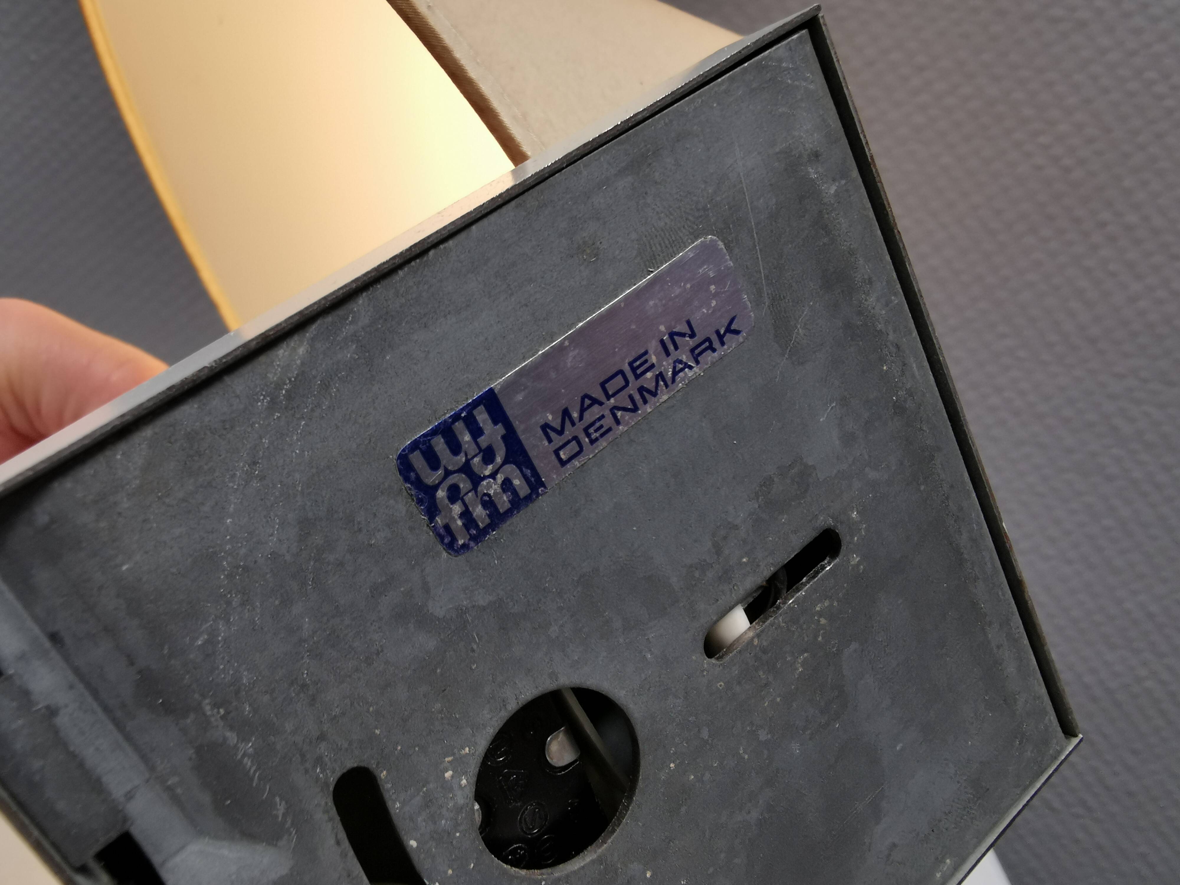 Wall lamp, from Fog & Mørup 1968 (Designed by Jo Hammerborg) model Pastel