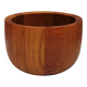 Beautiful large teak bowl from the 1970s by Nissen Denmark
