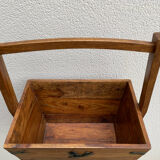 Wooden basket early XIX