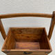 Wooden basket early XIX