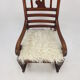 English 19th century wooden rocking chair