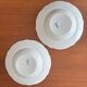 Set of 2 Royal Doulton Joséphine model deep plates – blue decoration