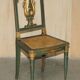 Paire Antique Chaises d'Appoint William Kent Empire Sculptées en Cygne