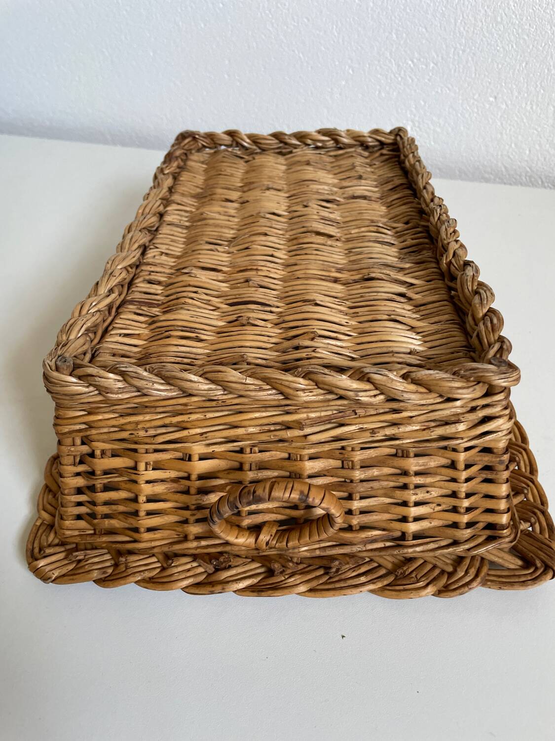 Old wicker basket