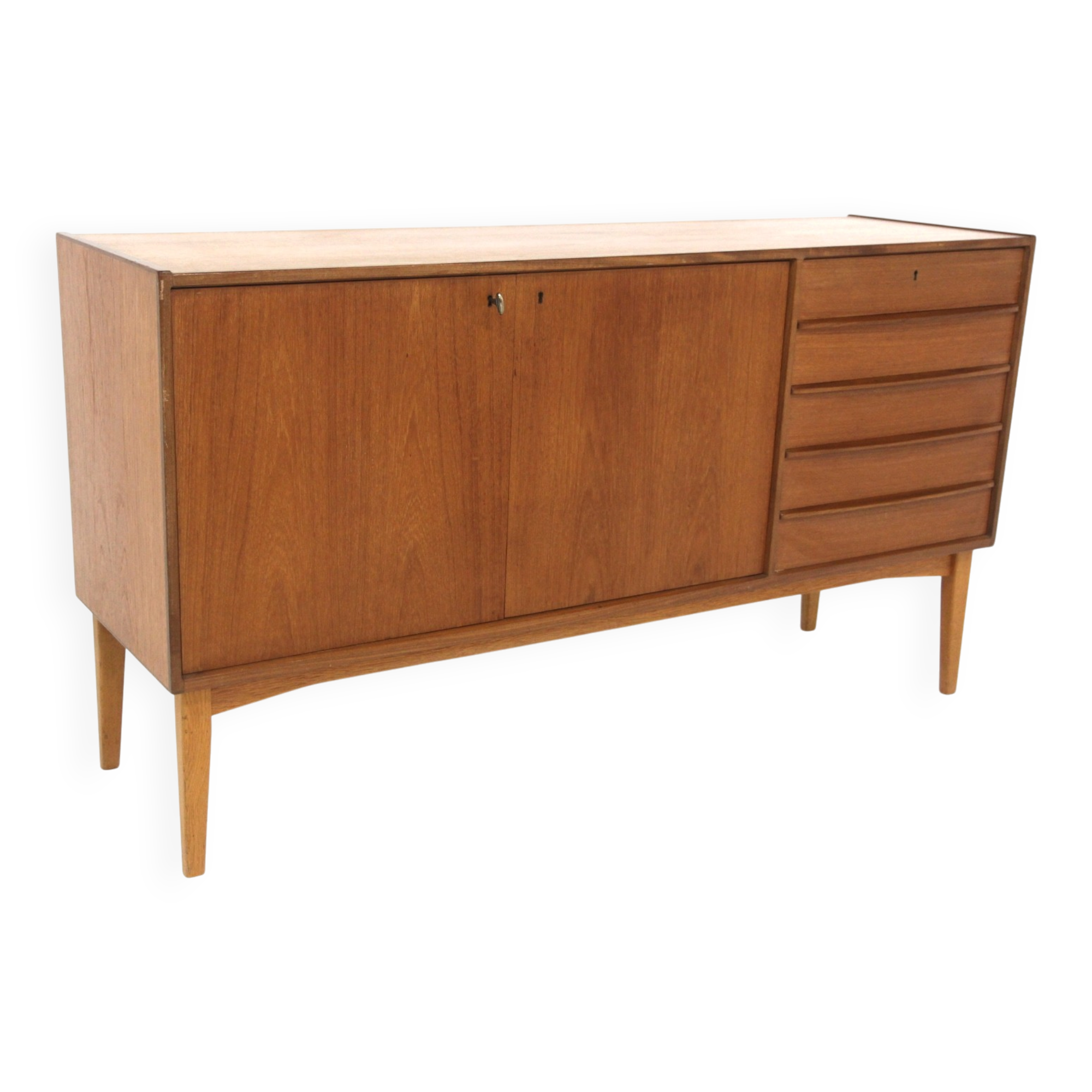Enfilade scandinave en teck, Suède, 1960