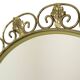 Miroir Deknudt Vintage Doré Métal Cuivré Acanthe