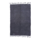 Vintage Dark Blue Turkish kilim Rug, 171x264Cm