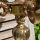 Chandelier bronze six branches électrique