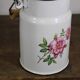 Enamelled sheet metal milk jar