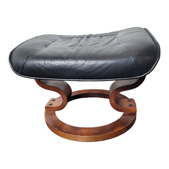 Leather footrest by Ekornes streeless