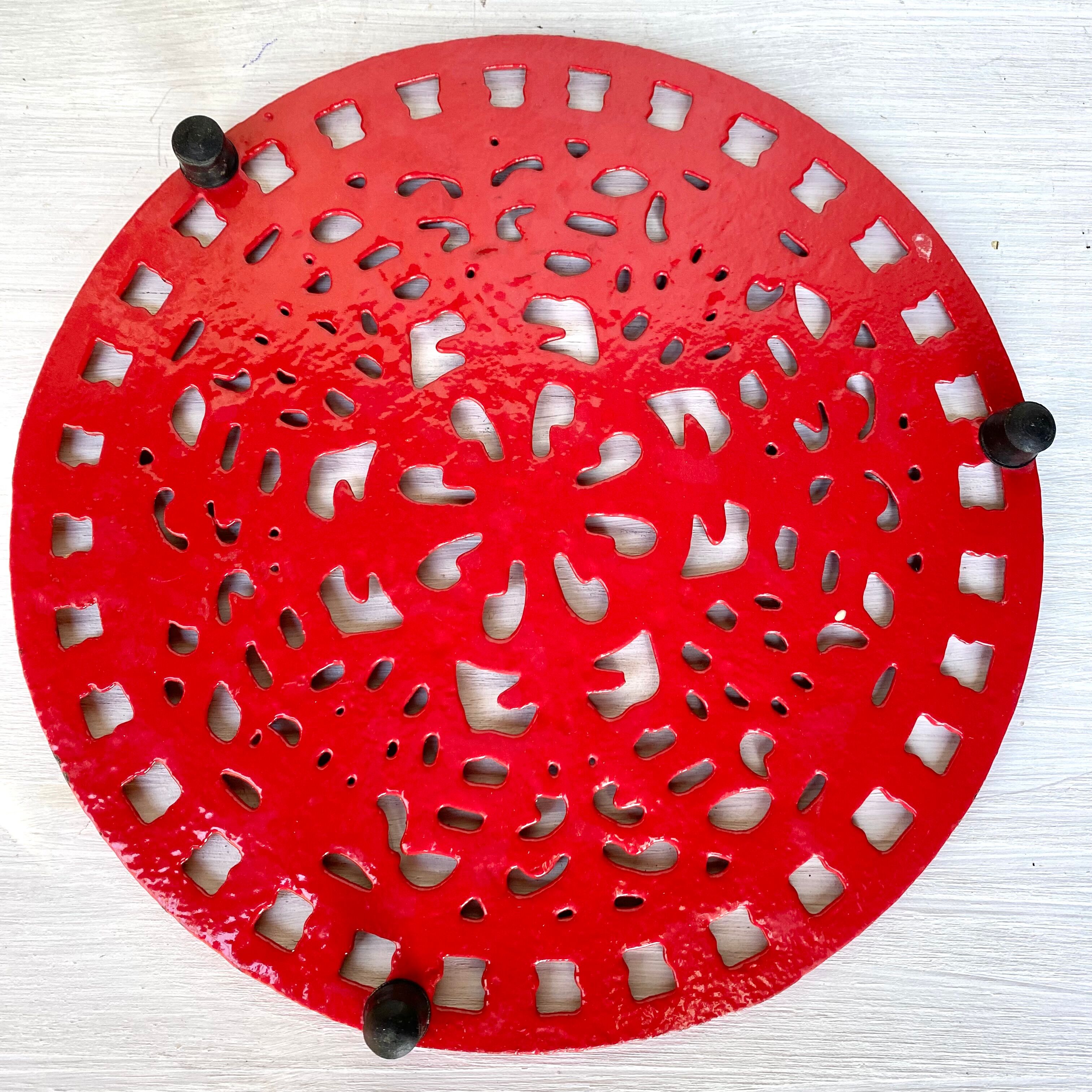Dessous de plat en fonte émaillée