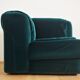 Fauteuils en Chenille de Seven Salotti, 1970s, Set de 5