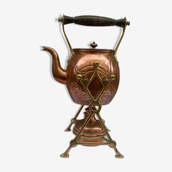 Old copper samovar