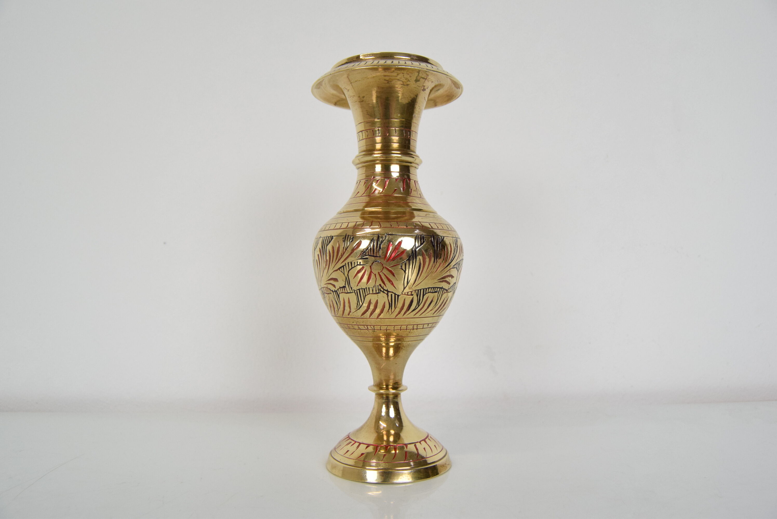 Mid-century Brass Vase,1960's.