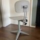 Chaise de bureau industrielle vintage, années 1950