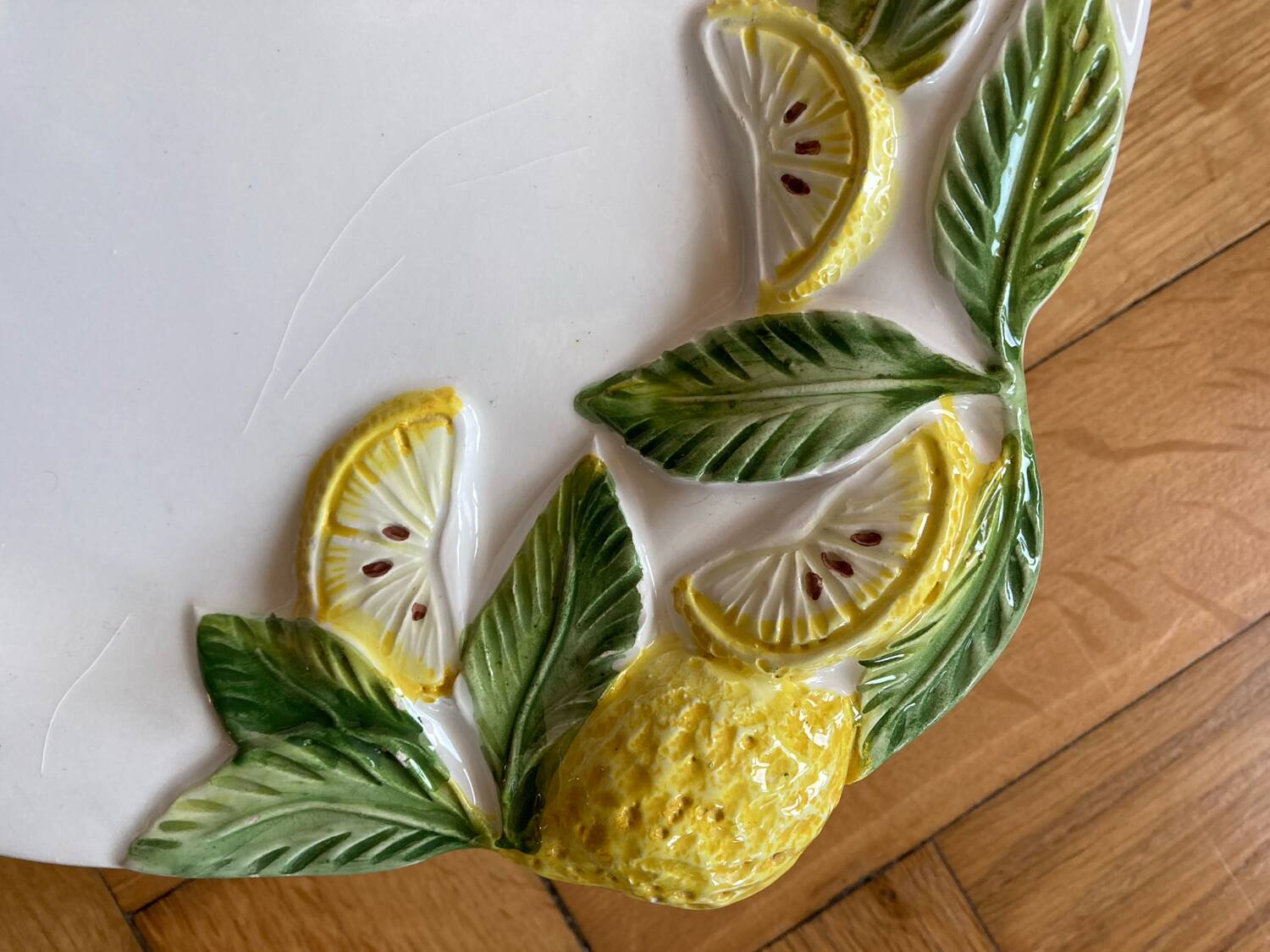 Double lemon slushie fruit bowl Italy