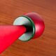 Vintage postmodern wooden candlestick, 1970s