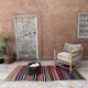 Tapis marocain coloré - 97 x 218 cm