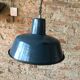 Vintage industrial factory ceiling lamp from Wikasy A23, 1960s
