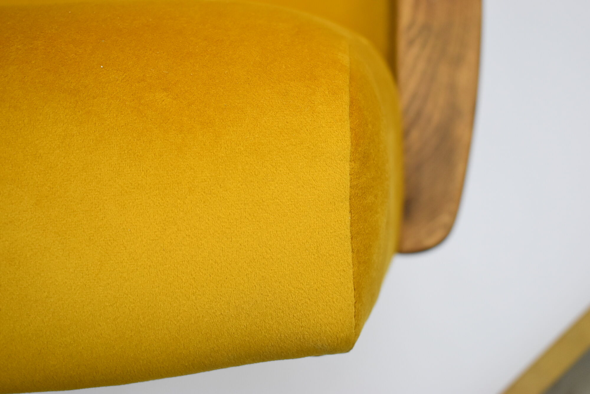 Fauteuil vintage jaune, Allemagne, années 1960