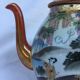 Porcelain teapot with Japanese decoration