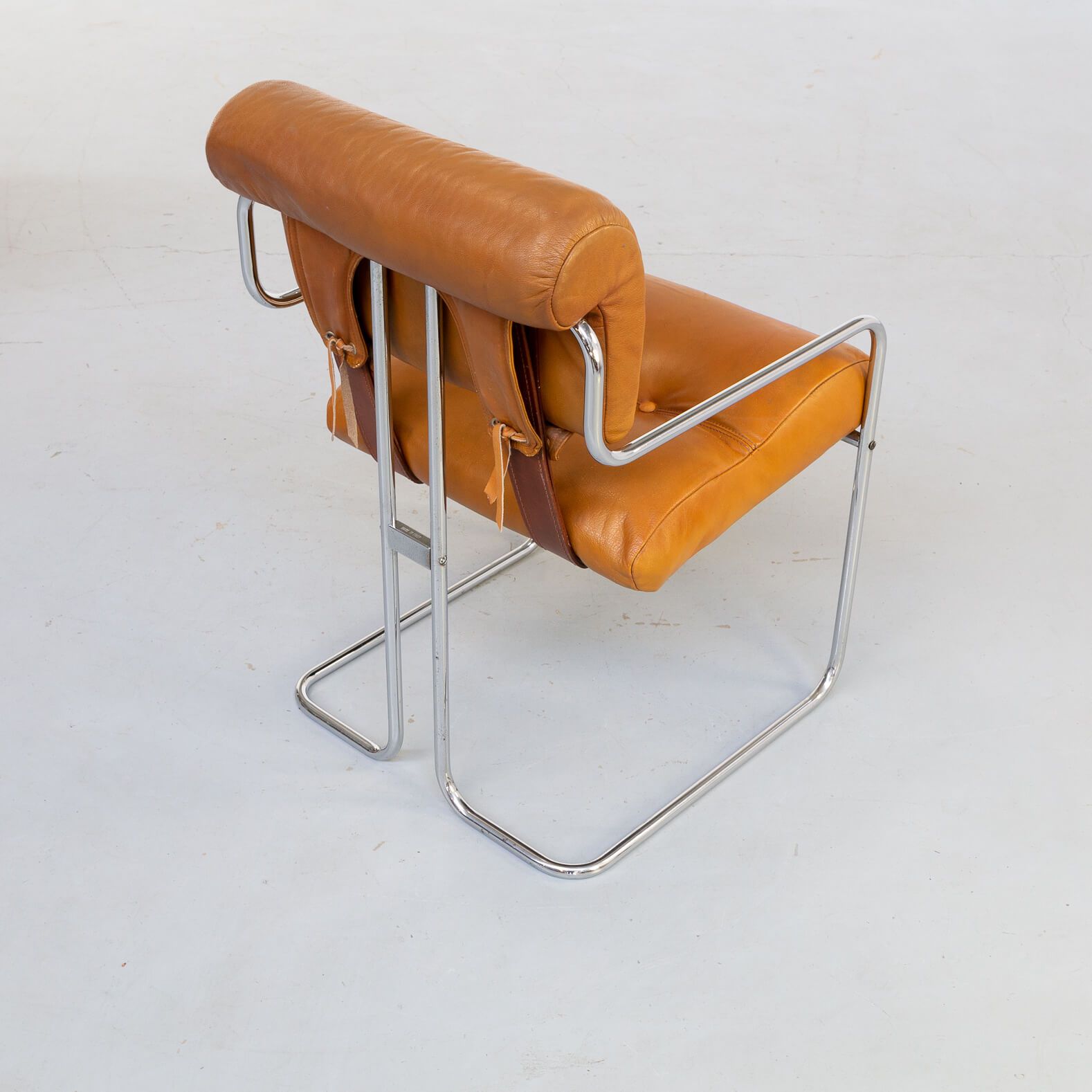 70s Guido Faleschini Tucroma Dining Chairs for i4 Mariani set/2
