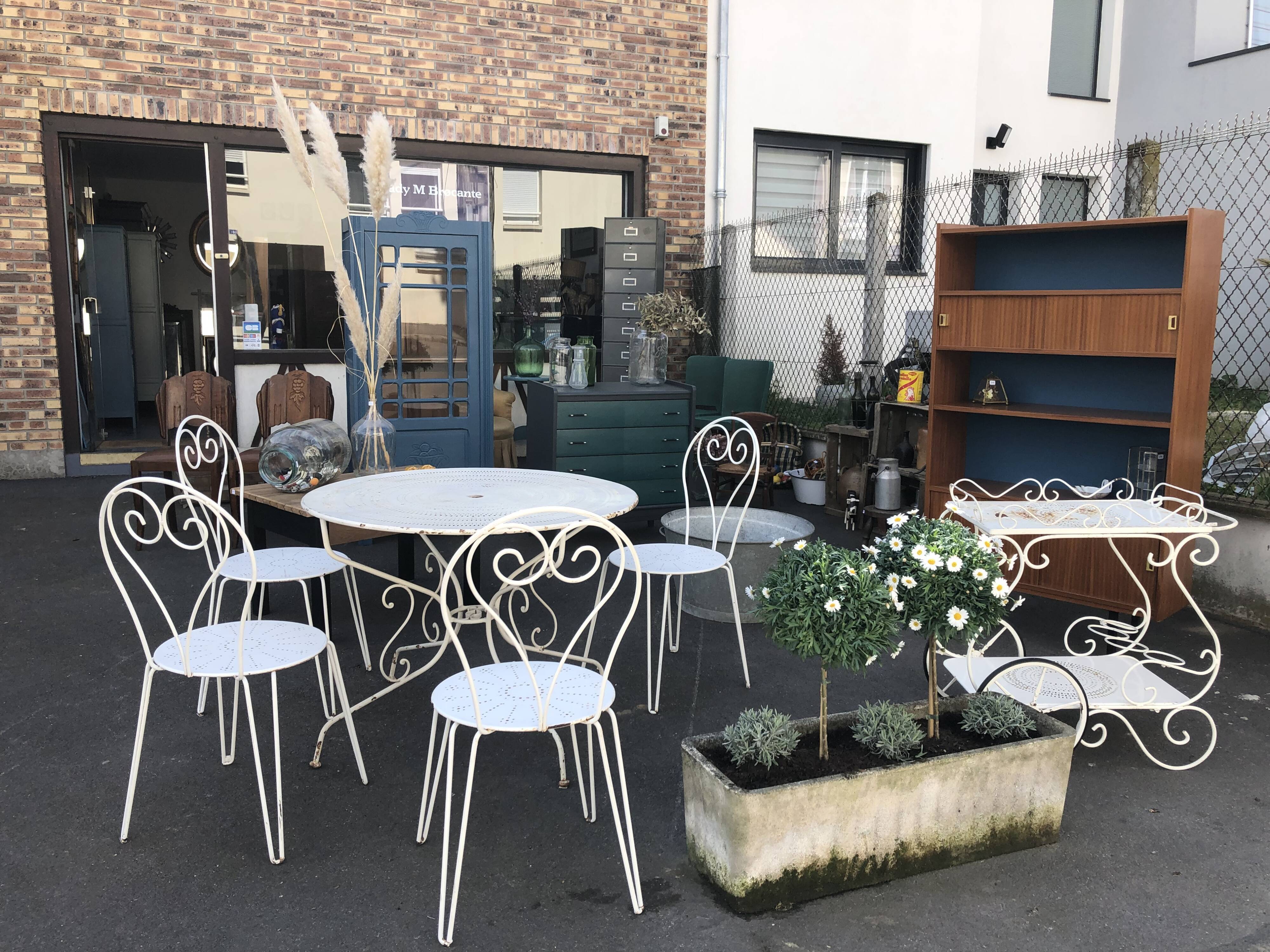 Old garden furniture