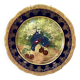 Decorative plate collection limoges. prestige de limoges - france