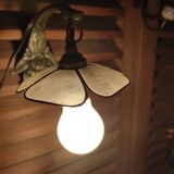 Wall lamp flower petal mother-of-pearl base bronze Rose dp 1122249