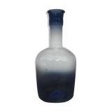 Decorative moulded glass carafe