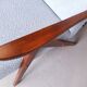 Mid century easy chair model b 310 var en boucle bleu clair