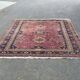 Persian rug in burgundy knotted wool 200x300