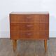 Vintage Scandinavian teak commode from the 1960s.