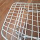 Diamond armchair and ottoman by Harry Bertoia