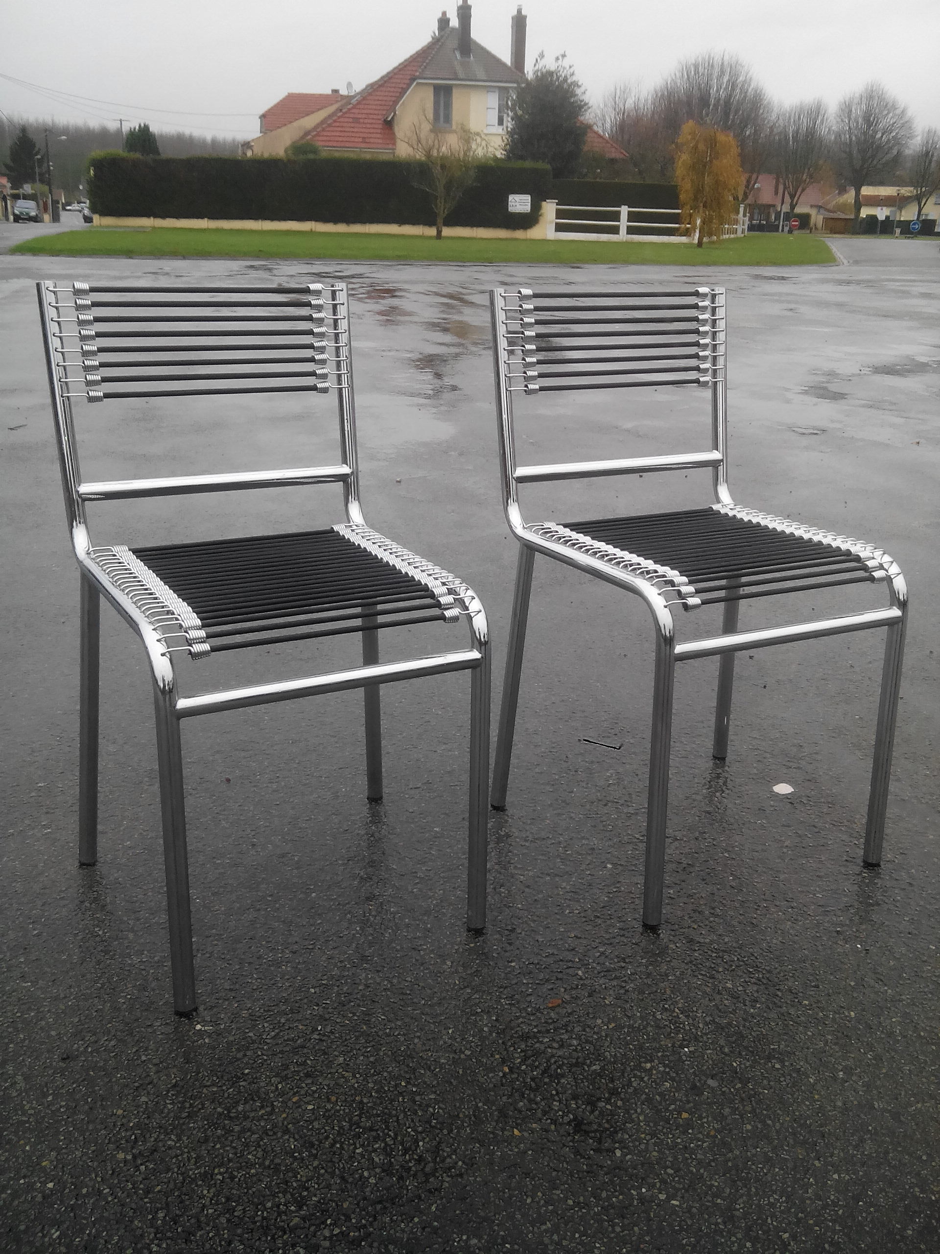 Chaise René Herbst modèle 101
