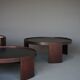 Cassina model 780/783 Stacking Tables by Gianfranco Frattini, 1970s