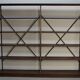 Large Oak and Iron Shelving Unit / Store Display Theodore Scherf, France 1890s