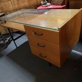 Desk in the style of Jacques Hitier