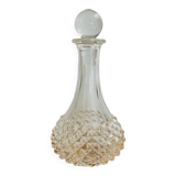 Glass decanter and stopper thereof