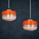 Vintage dutch pendant lamps, 1960s, set of 2