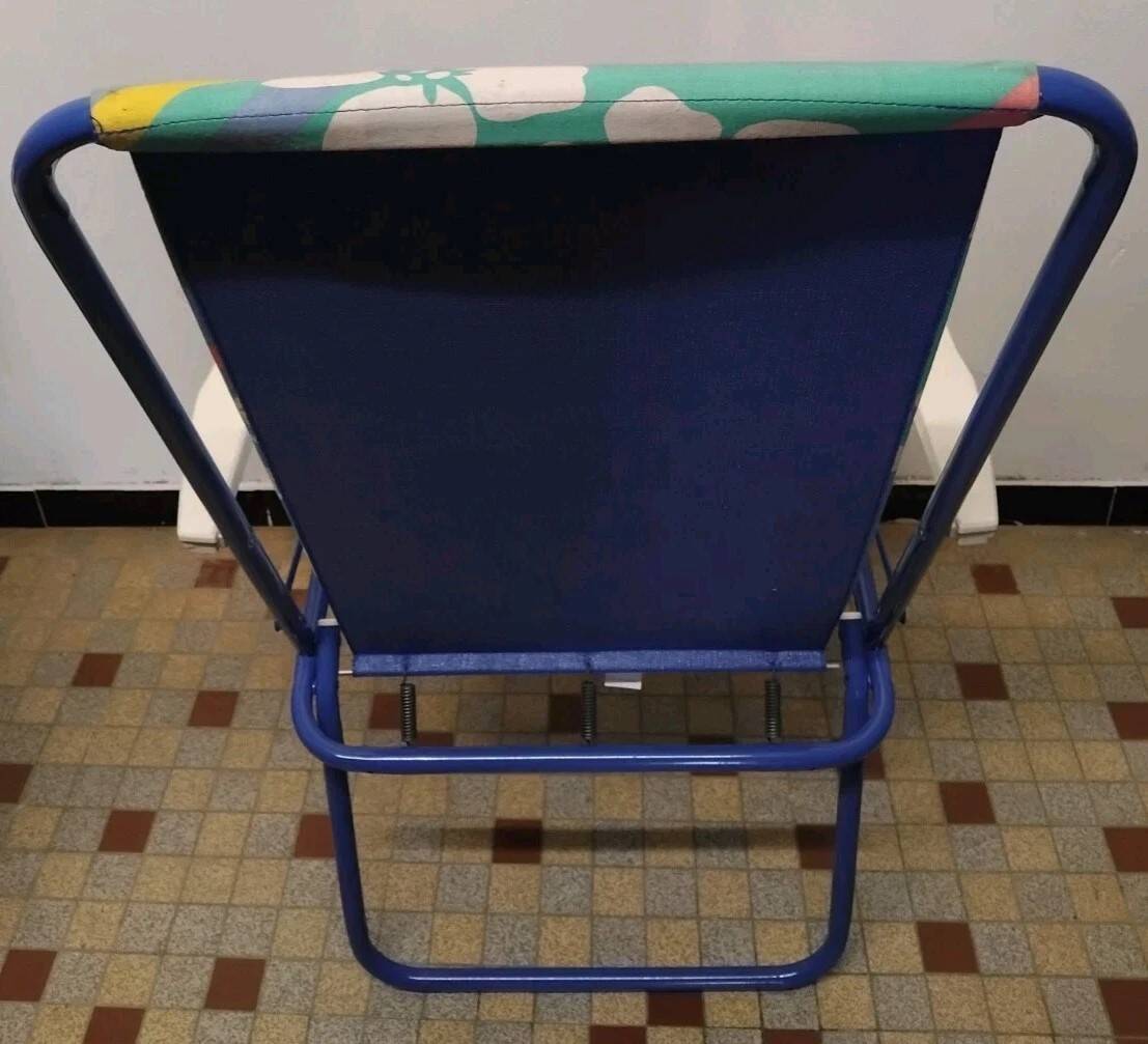 Pair of Vintage Lafuma Folding Camping Chairs