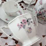 Fine porcelain coffee set EPIAGE D.F. Czechoslovakia of the 30s