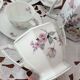 Fine porcelain coffee set EPIAGE D.F. Czechoslovakia of the 30s