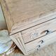 Commode Art déco brute détails pieds compas
